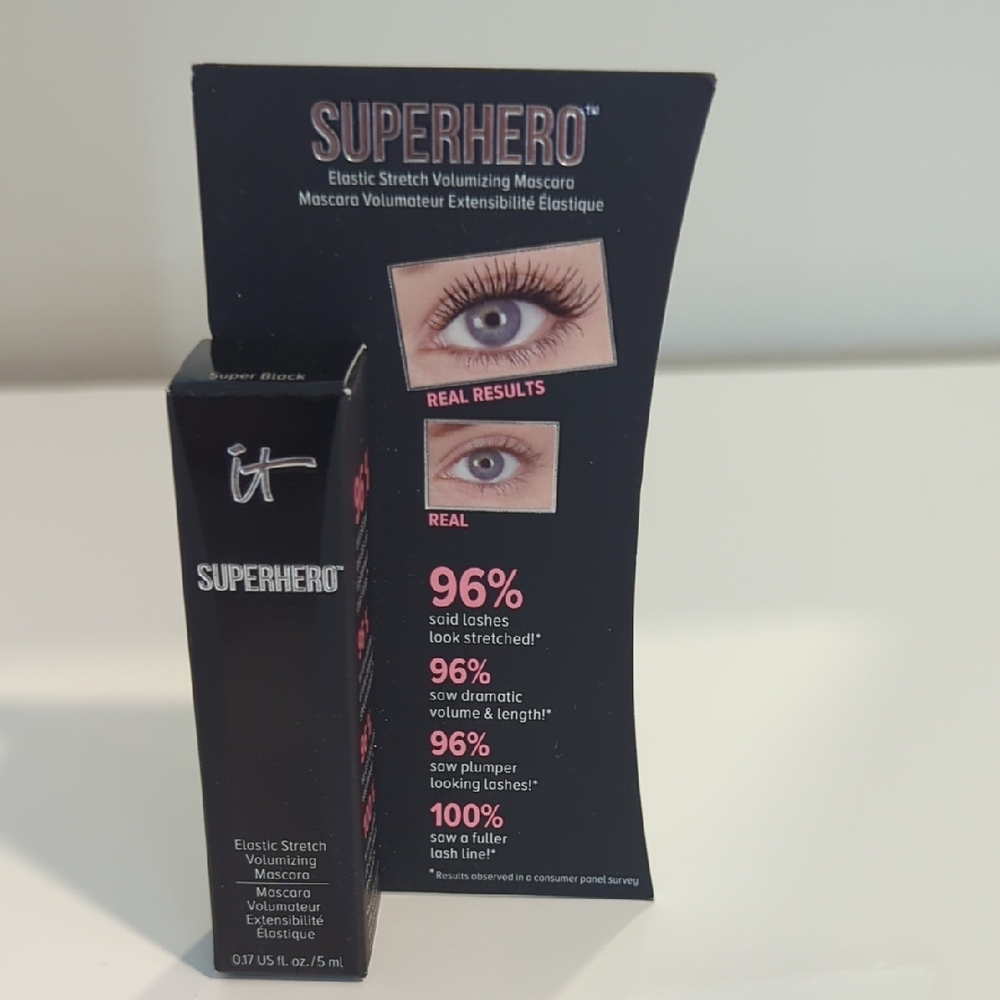 BNIB IT Cosmetics Superhero Mascara - Black